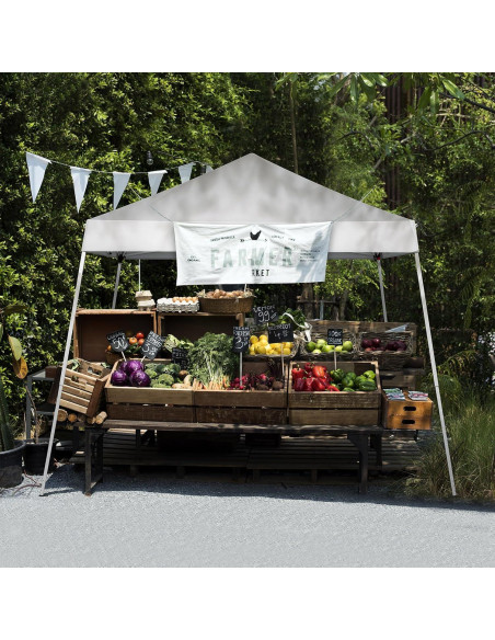 Carpa Plegable Pop Up Gearvato 3x3m Impermeable Blanca