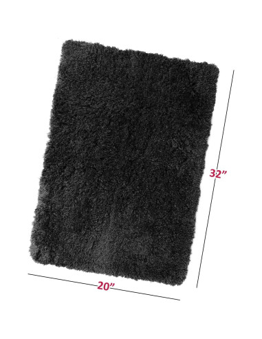 Alfombrilla de baño Clara Clark 50.8x81.3 cm antideslizante