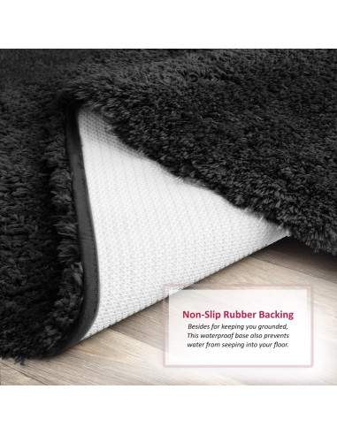 Alfombrilla de baño Clara Clark 50.8x81.3 cm antideslizante