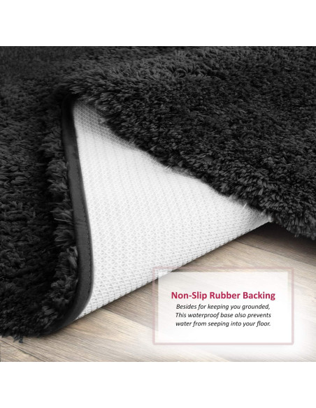 Alfombrilla de baño Clara Clark 50.8x81.3 cm antideslizante