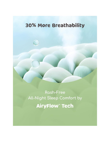 Bata de Dormir para Bebé PATPAT 3-6 Meses Viscosa de Bambú