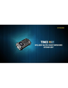 Linterna de Llavero Nitecore TINI3 600 Lúmenes USB-C Naranja 2