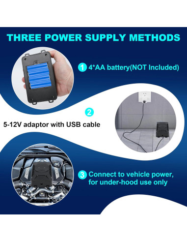 Repelente Ultrasónico de Roedores Qaihiei - Paquete de 2