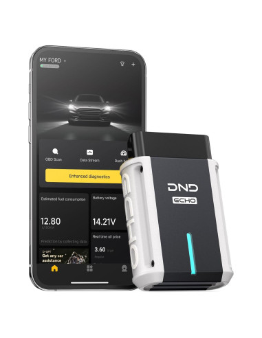 Escáner Bluetooth OBD2 DND ECHO - Diagnóstico Completo para Autos