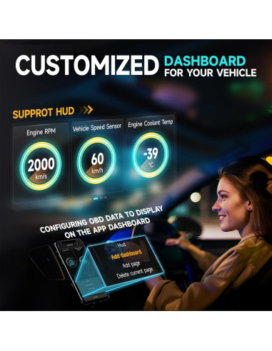 Escáner Bluetooth OBD2 DND ECHO - Diagnóstico Completo para Autos