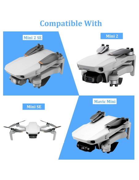 Patas de Aterrizaje Plegables Tosiicop para DJI Mini 4K/2 SE