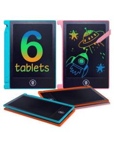 Mini Tableta de Escritura LCD Playtapus 6 Paquete 11.43 cm