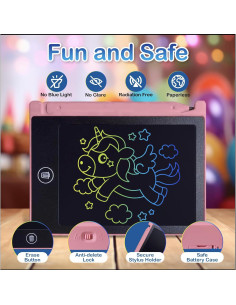 Mini Tableta de Escritura LCD Playtapus 6 Paquete 11.43 cm 2