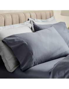 Juego de Fundas de Almohada Estándar Boll & Branch 100% Algodón Orgánico 2