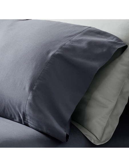 Juego de Fundas de Almohada Estándar Boll & Branch 100% Algodón Orgánico