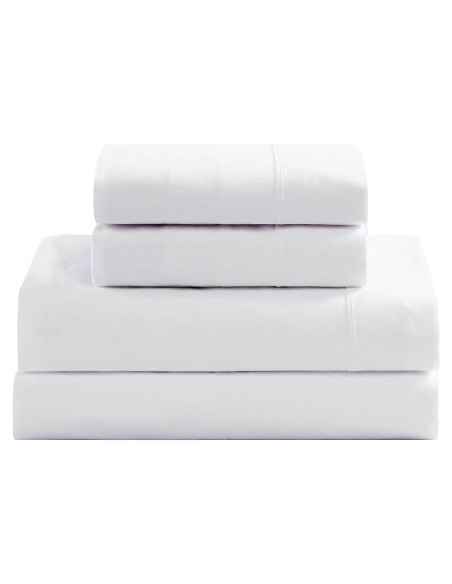 Juego de Sábanas Twin Lane Linen 100% Algodón Orgánico 3 Piezas