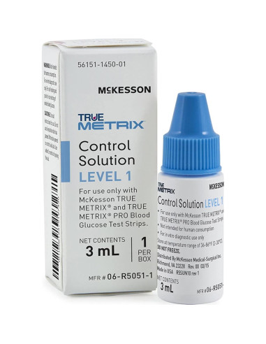 Solución de Control McKesson True Metrix Nivel 1 - 3ml