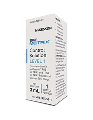Solución de Control McKesson True Metrix Nivel 1 - 3ml