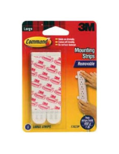 Tiras Adhesivas de Repuesto Command 6 Unidades Blancas