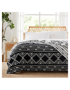 Manta Boho R.SHARE 127x178 cm Microfibra Suave Reversible