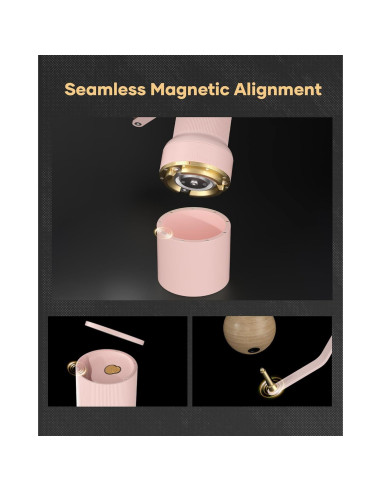 Molinillo de Café Manual Cocinare ESSENCE GO B38 Rosa 30g