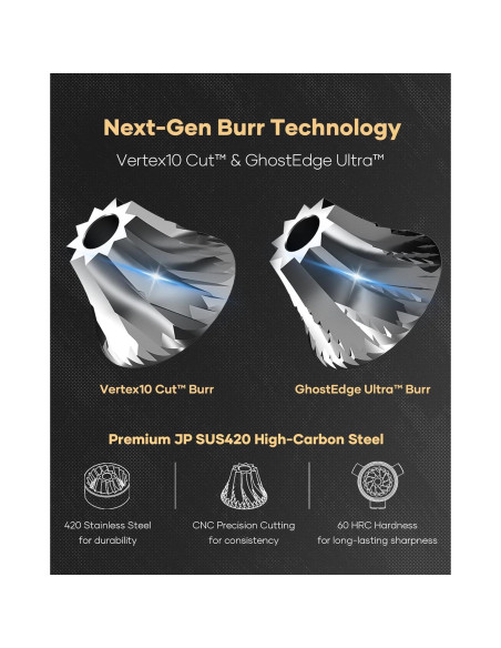 Molinillo de Café Manual Cocinare ESSENCE GO B38 Rosa 30g