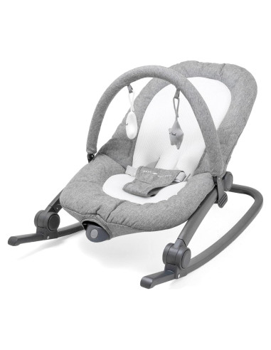 Balanceador Portátil Baby Delight Aura Deluxe - Tweed Charcoal