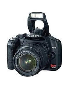 Cámara DSLR Canon Rebel XSi 12.2MP con lente 18-55mm IS