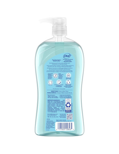 Jabón Corporal Dial 946 ml Agua de Coco Hidratante