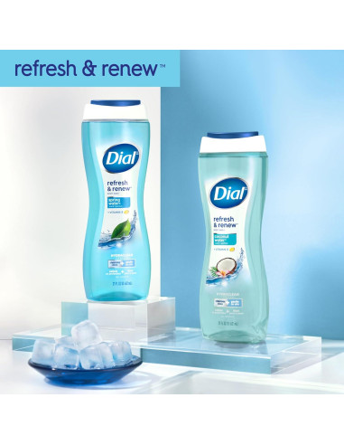 Jabón Corporal Dial 946 ml Agua de Coco Hidratante