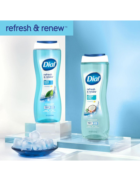 Jabón Corporal Dial 946 ml Agua de Coco Hidratante