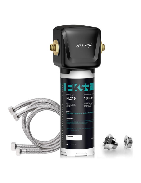 Filtro de Agua Bajo Fregadero Frizzlife FK99, 0.5 Micrones, NSF 53/42