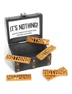 Cofre Pirata de Nada JULEASEL - Regalo Divertido para Cumpleaños