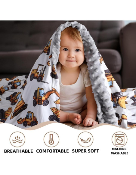 Manta para Bebé FIGEPO Doble Capa Suave 76x102 cm