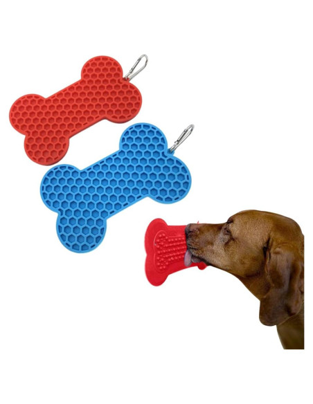 Alfombrilla para Lamer Perros VALUEPET Hueso 18x13 cm Silicona