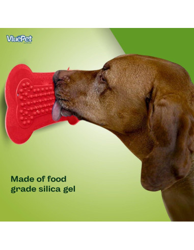 Alfombrilla para Lamer Perros VALUEPET Hueso 18x13 cm Silicona