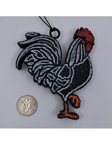 Ambientador de coche de pollo fresco - Larga duración 2-4 meses