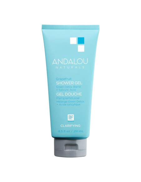 Gel de Ducha Aclarador Andalou Naturals 250 ml - Pomelo
