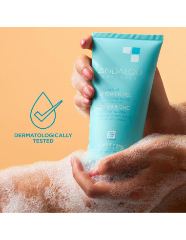 Gel de Ducha Aclarador Andalou Naturals 250 ml - Pomelo