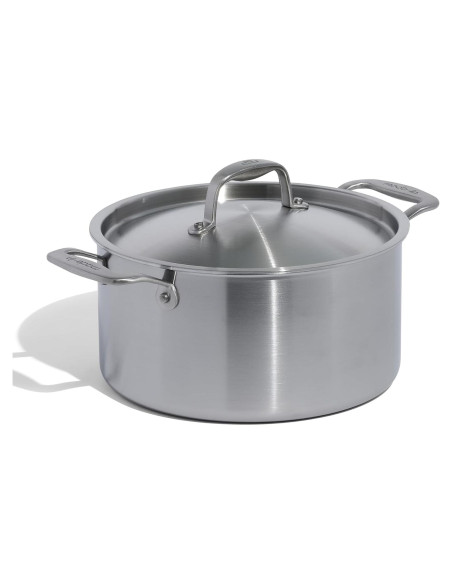 Olla de Acero Inoxidable Made In 6 Cuartos - Profesional