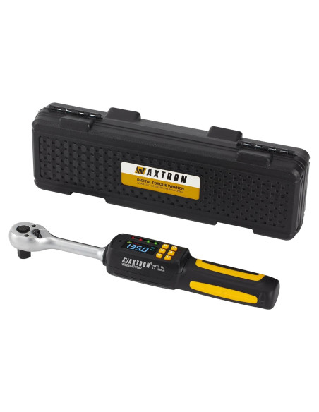 Llave de Torque Digital WAXTRON 1/2" 4-135 Nm Precisión +/-2%
