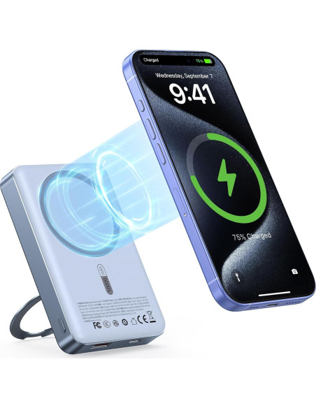 Cargador Portátil Inalámbrico ORICO KD10S 10000mAh Azul