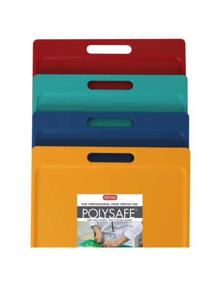 Juego de 4 Tablas de Cortar Dexas Polysafe 28 x 36.8 cm