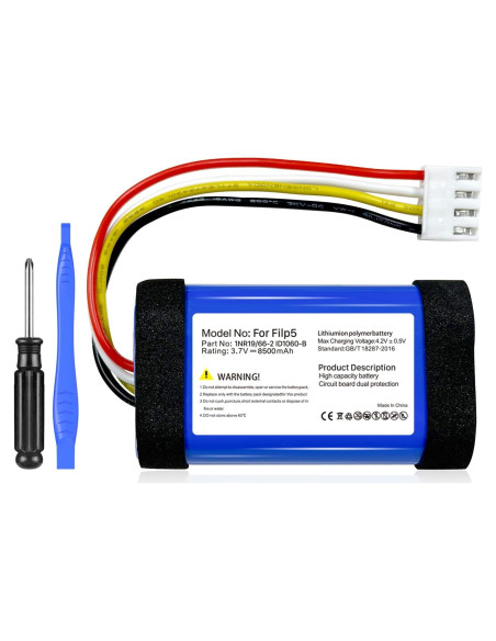 Batería de Reemplazo 8500mAh para JBL Flip 5 - Alta Capacidad