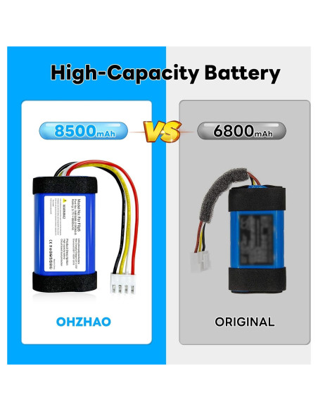 Batería de Reemplazo 8500mAh para JBL Flip 5 - Alta Capacidad