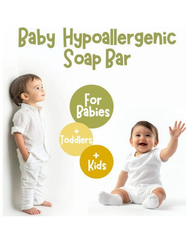 Jabón de Barra Orgánico Hipoalergénico Tinoq - Manzanilla 340g