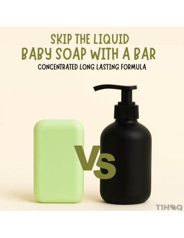 Jabón de Barra Orgánico Hipoalergénico Tinoq - Manzanilla 340g