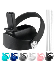 Tapa de Pajita KMN para Hydro Flask 32 40 oz Boca Ancha