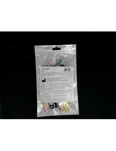 18 Sujetadores de Cable de Silicona JJUNW - Organizador Multifuncional