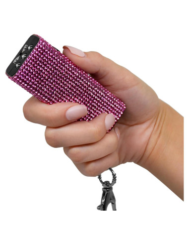 Mini Pistola de Choque Llaverito Guard Dog Bling It On Rosa