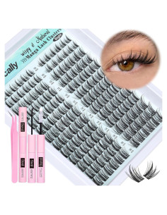 Kit de Pestañas en Racimo Newcally 10-16mm DIY Natural