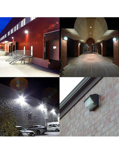 Luz de Paquete de Pared LED Tesoorda 80W 10500LM IP65