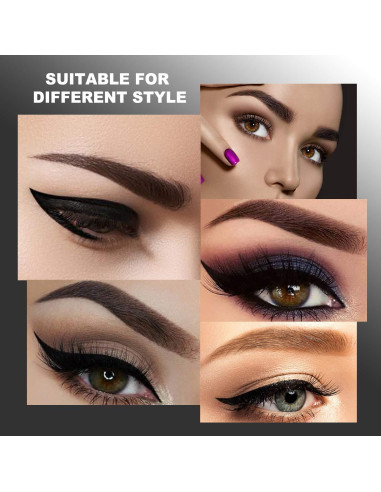 Lápiz de Cejas Microblading Boobeen 2 Pcs Impermeable