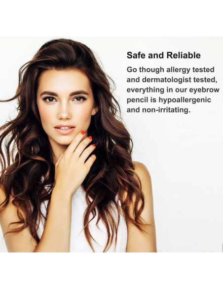 Lápiz de Cejas Microblading Boobeen 2 Pcs Impermeable