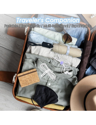 10 Correas de Cable de Silicona Reutilizables Xinjoduz 13 cm